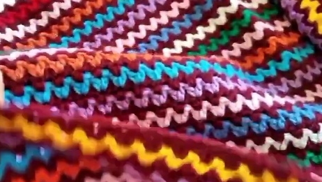 Самый простой вариант коврика или пледа крючком смотреть онлайн