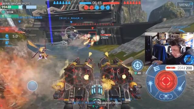 12 H LIVE  war robots - warfare robot \ Carte Google play 15 EURO A WIN \ gooo 250 subs