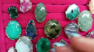 Каменная лавка( кольца в мельхиоре и нейзильбере 1 часть)