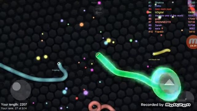 Slither.io смотреть онлайн