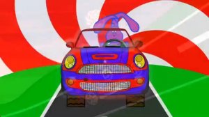 Песенки для детей- БИБИКА- Мультфильм про машинки