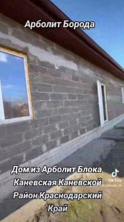 дом из арболитовых блоков