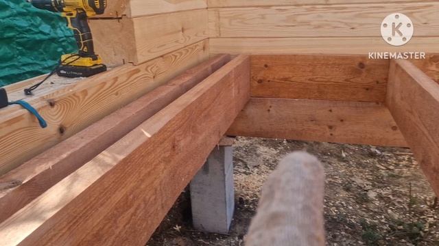 Балки пола первого этажа . смотреть онлайн