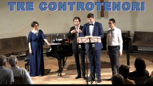 TRE CONTROTENORI  Alessandro Scarlatti  "Spesso vibra per suo gioco"