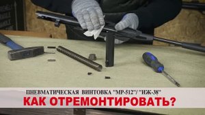 ТирСовет - Как отремонтировать пневматическую винтовку? Замена пружины, манжеты МР-512, ИЖ-38