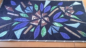 Аппликация. Коврик из футболки.