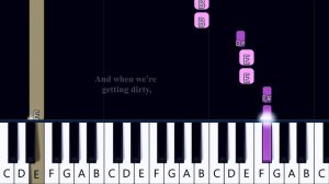 Gigi Perez - Sailor Song ~ CHORUS - EASY PIANO TUTORIAL