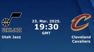 23.03.2025 | Юта Джаз — Кливленд Кавальерс | Jazz at Cavaliers