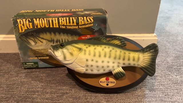 Gemmy 2000 Billy The Bass Singing Fish (VERY RARE) смотреть онлайн