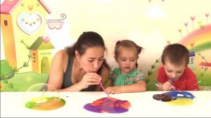 Лизун челлендж Огромный шар из слизи Семейный челлендж лизун