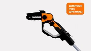 Аккумуляторная цепная пила Worx WG324E, 20В, АКБ 2Ач, ЗУ 2А