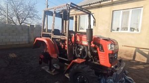 самодельная кабина минитрактора shifeng sf 224 (часть .1)