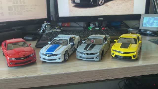 Обзор моделей Chevrolet Camaro в масштабе 1/24 от Maisto и Welly