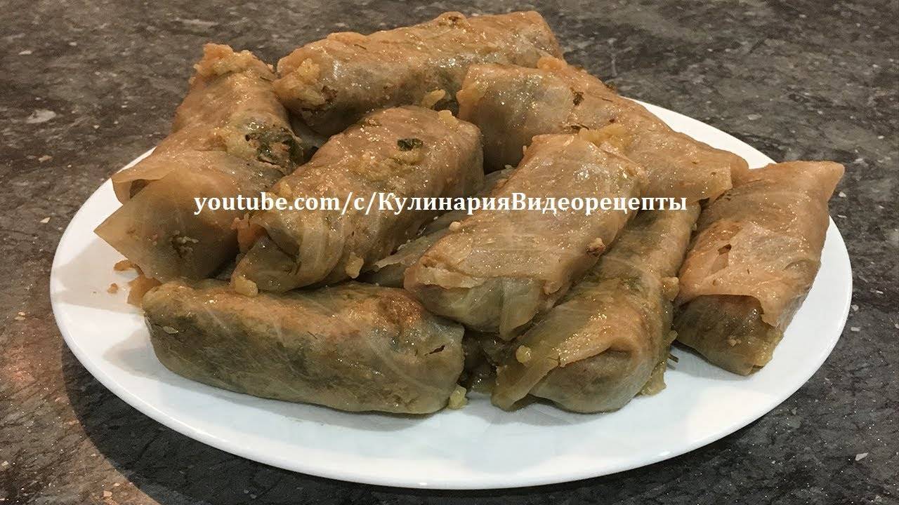 Яланчи долма: Голубцы без мяса, которые покорят ваше сердце! смотреть онлайн