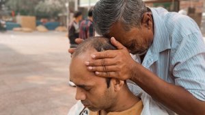 Waris Barber Best Head Massage 4 INSTANT SLEEP ｜ Painkiller & Stress Relief Massage ｜ India Ka ASMR