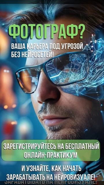 Научимся делать портретные и рекламные нейрофотосессии