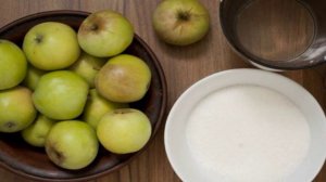 Яблочный компот на зиму