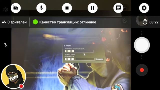 Стрим игры "Камера". смотреть онлайн