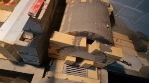 Барбекю комплекс в Майкопе по мотивам проекта Аракс духовка в стиле русской печки