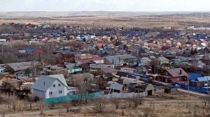 Магнитогорск, частный сектор левобережья, посёлок Карадырский (24.03.2025)