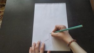 Поэтапное рисование котика