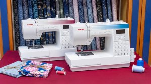 Janome Sewist 780dc и 740dc - Обзор швейных машин
