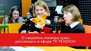 Встреча в День кукольника в студии ТК ТЕЛЕКОН