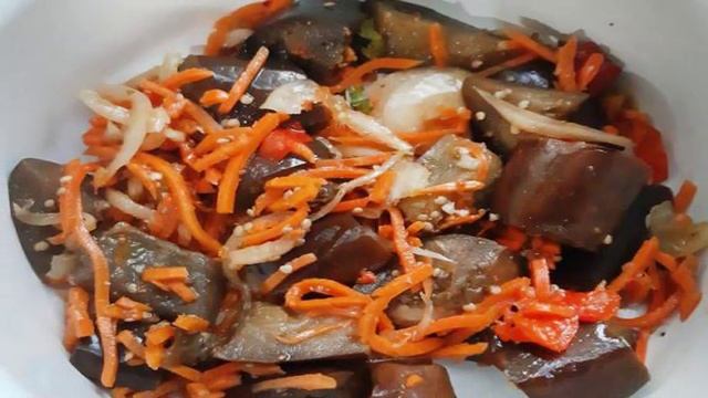 Баклажаны по корейски