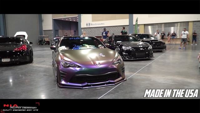 Toyota 86 full NIA Lip Kit showcased at Stancenation Florida смотреть онлайн