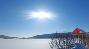 Зима красивая .
Санаторий Березка 
.Зеленогорск