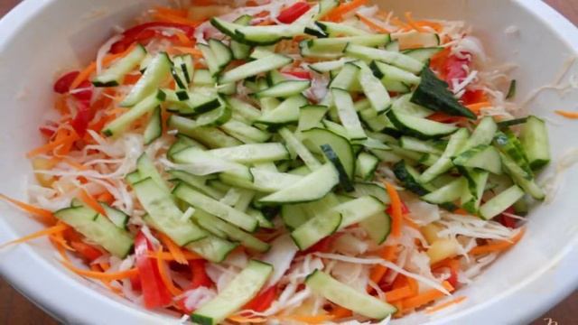 Овощной салат Пятерочка