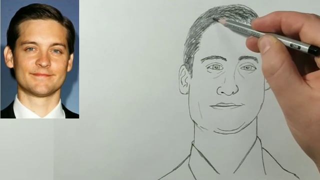 ASMR DRAWING Tobey Maguire spiderman no way home