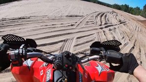 Polaris Predator 500 Go pro Hero 7 test