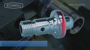 ECOROLL Упрочнение сферической поверхности инструментом типа HG13-9