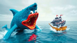 Мультфильмы | ХАГГИ ВАГГИ ПРЕВРАТИЛСЯ В АКУЛУ|Мультик про ХАГГИ ВАГГИ