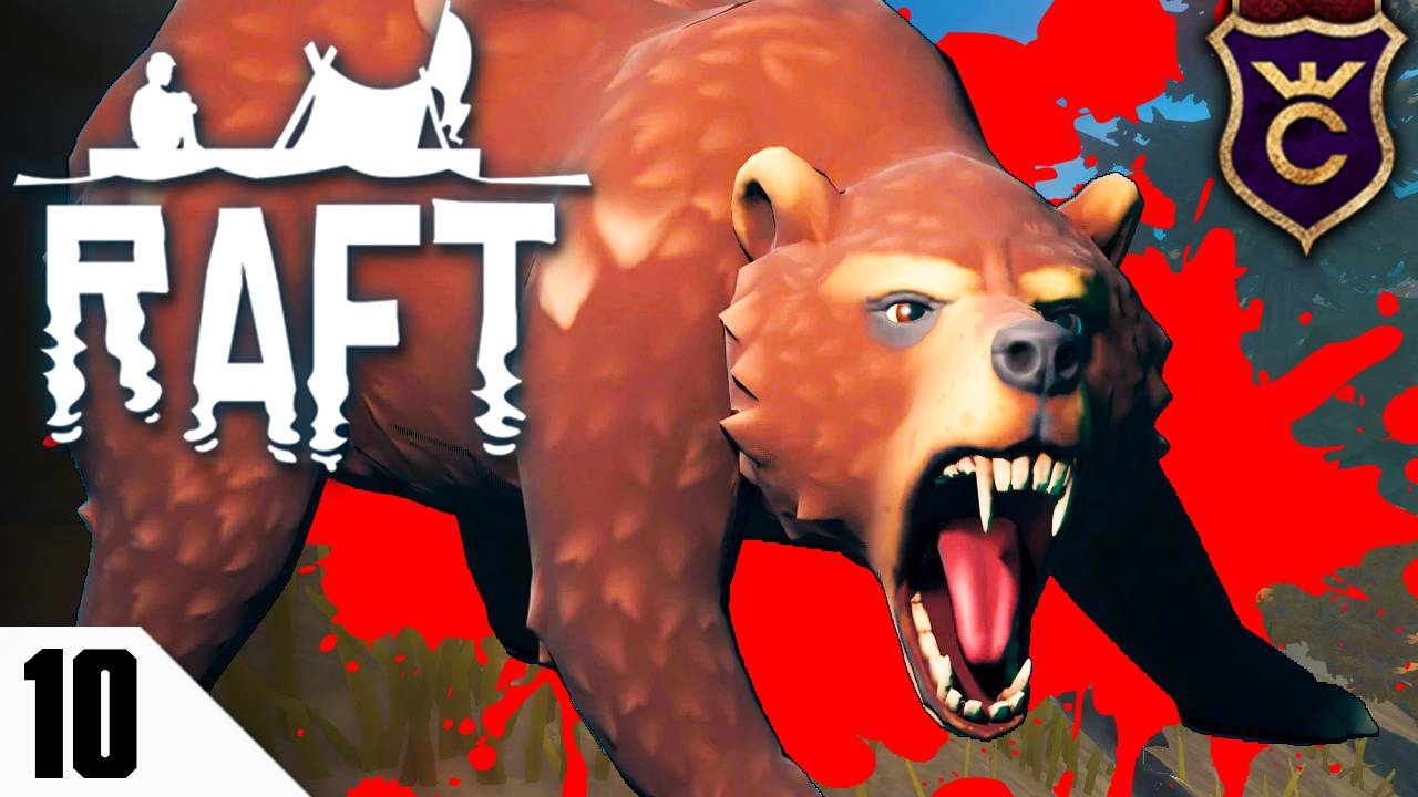 УБИЛИ БОССА МЕДВЕДИЦУ! ∎ #10 ∎ Raft Прохождение