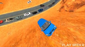 GTA 4 Cliff Drops & Crashes (Real Cars Mods) ep.94