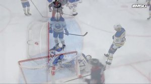 Sabres' James Reimer Tumbles and Flashes The Leather For Remarkable Glove Stop