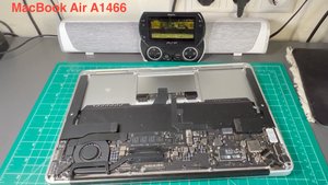 MacBook Air 2017 (A1466) - Разбор и замена аккумулятора