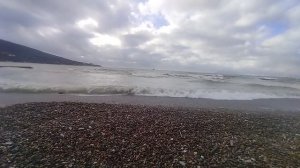 Кабардинка море в январе
