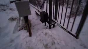 Монтаж автономного СКУДа на калитку с врезным соленоидным электромеханическим замком и автоматики.