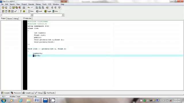 12 Classes and Objects cont defining member function outside the class смотреть онлайн