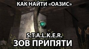 КАК НАЙТИ АРТЕФАКТ ОАЗИС - S.T.A.L.K.E.R. ЗОВ ПРИПЯТИ