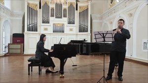 Андре Мессаже - Конкурсное соло для кларнета и фортепиано
Фортепиано - Лю Чунь
Кларнет-Чень Кэюй