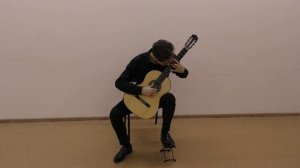 И.С. Бах Прелюдия ре мажор (оригинал - соль мажор) из сюиты №1 для виолончели