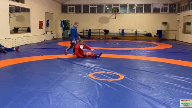 Боковая подсечка под выставленную ногу