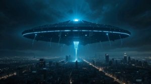 AI-Generated Sci-Fi Masterpiece： A Stunning Cyber Future