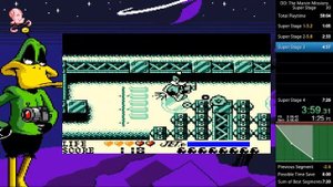 Daffy Duck The Marvin Missions (Gameboy) Super Stage in 7:07