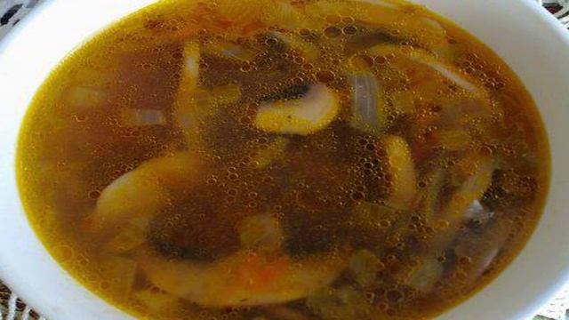 Суп грибной в мультиварке