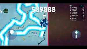 The best mod god menu snake KO epic snake Io gameplay_god mod menu snakeio .